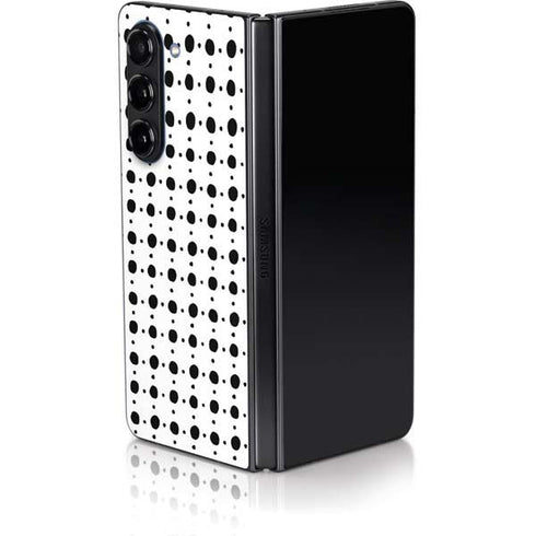 Grid Dot Galaxy Z Fold5 5G Skin